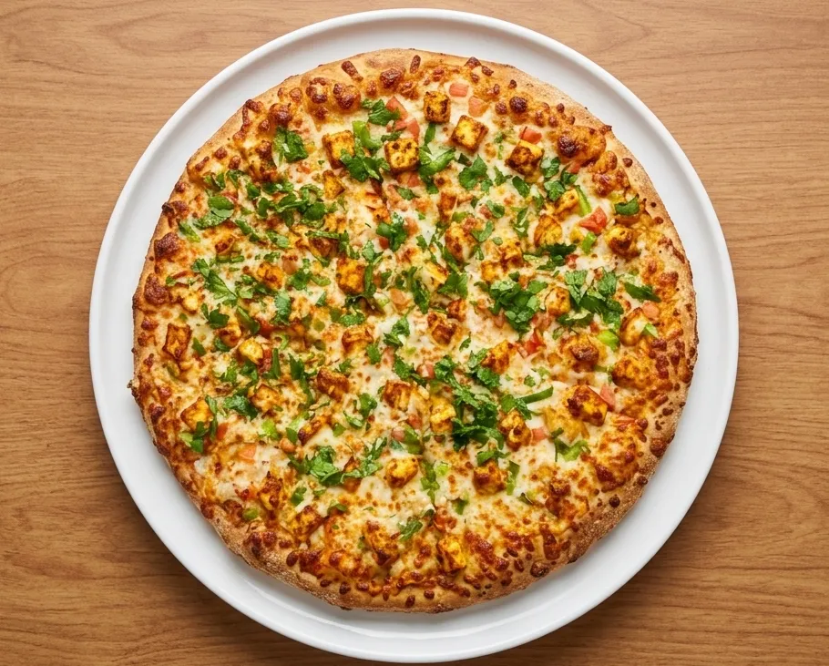 Shahi Paneer Pizza — Oven Flames Pizza Marlborough, Calgary NE